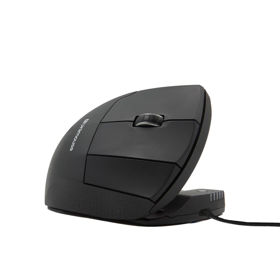 Mysz pionowa Contour Design Unimouse, przewodowa, USB-C, prawa ręka, 4000 DPI