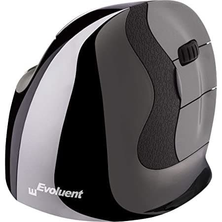Mysz pionowa ergonomiczna Vertical Mouse D praworęczna czarna USB laser