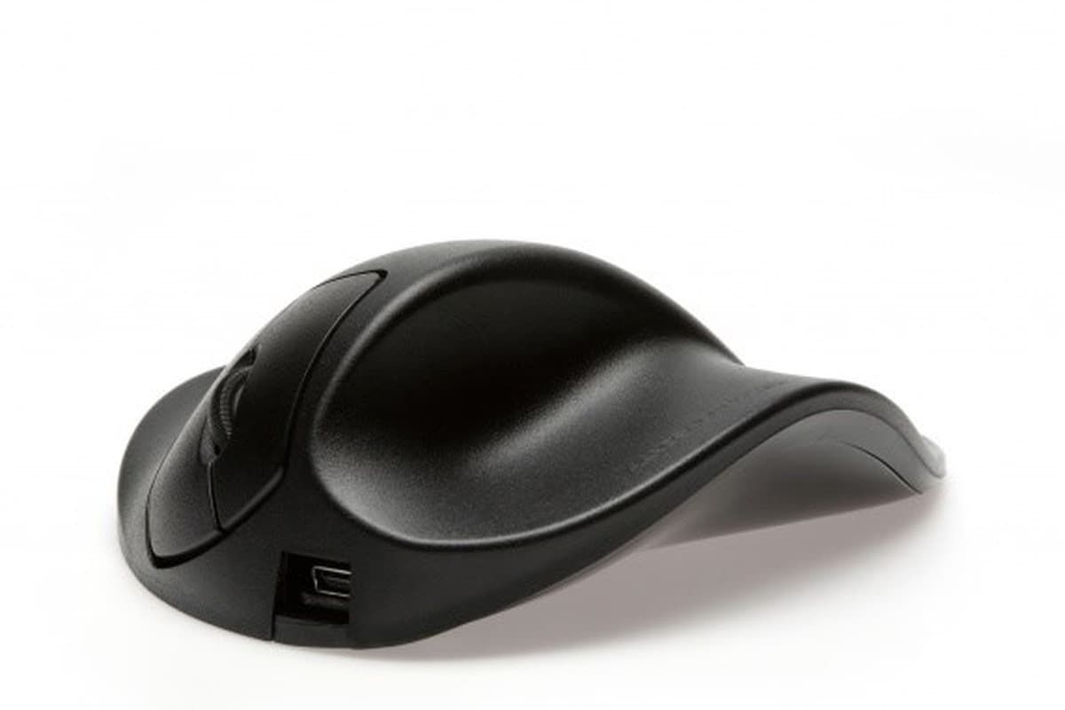 Myszka bezprzewodowa BakkerElkhuizen Small dla praworęcznych, USB, czarna