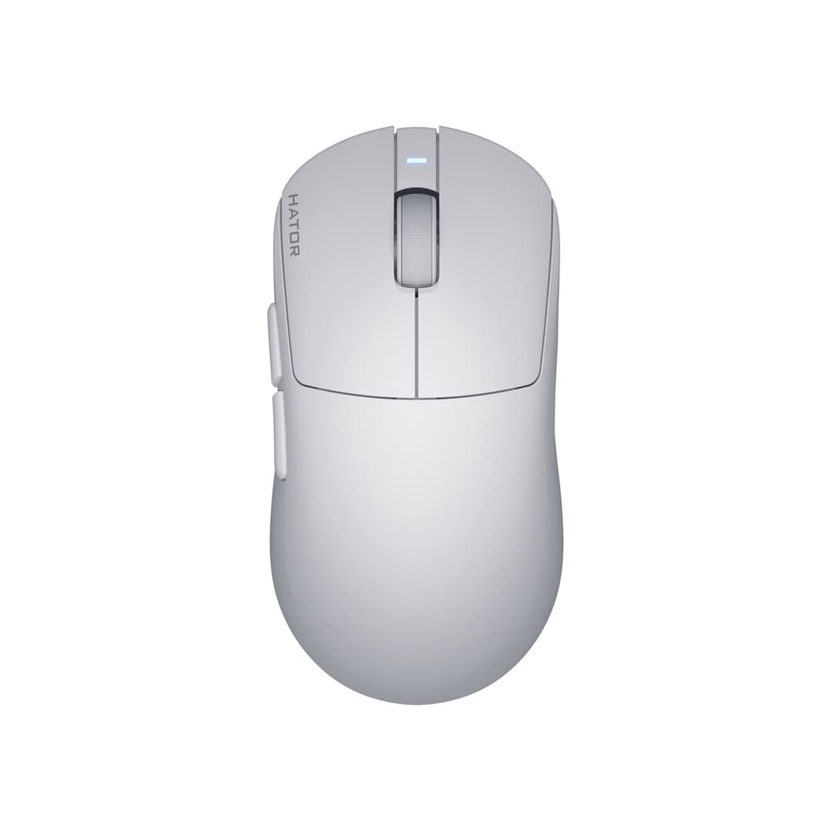 Myszka gamingowa HATOR Quasar 3S Ultima 8K Wireless, optyczna, 30000 DPI, RF Wireless + Bluetooth + USB-C, biała