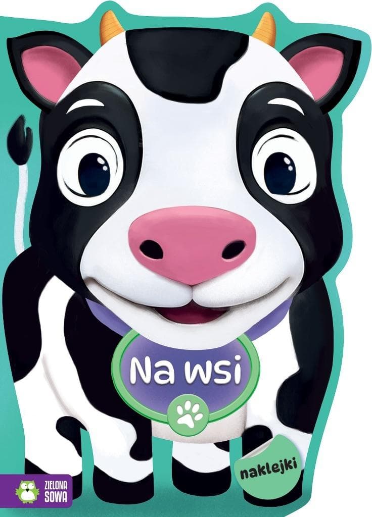 Na tropie kolorów Na wsi - Kolorowanka dla dzieci Agnieszka Matz