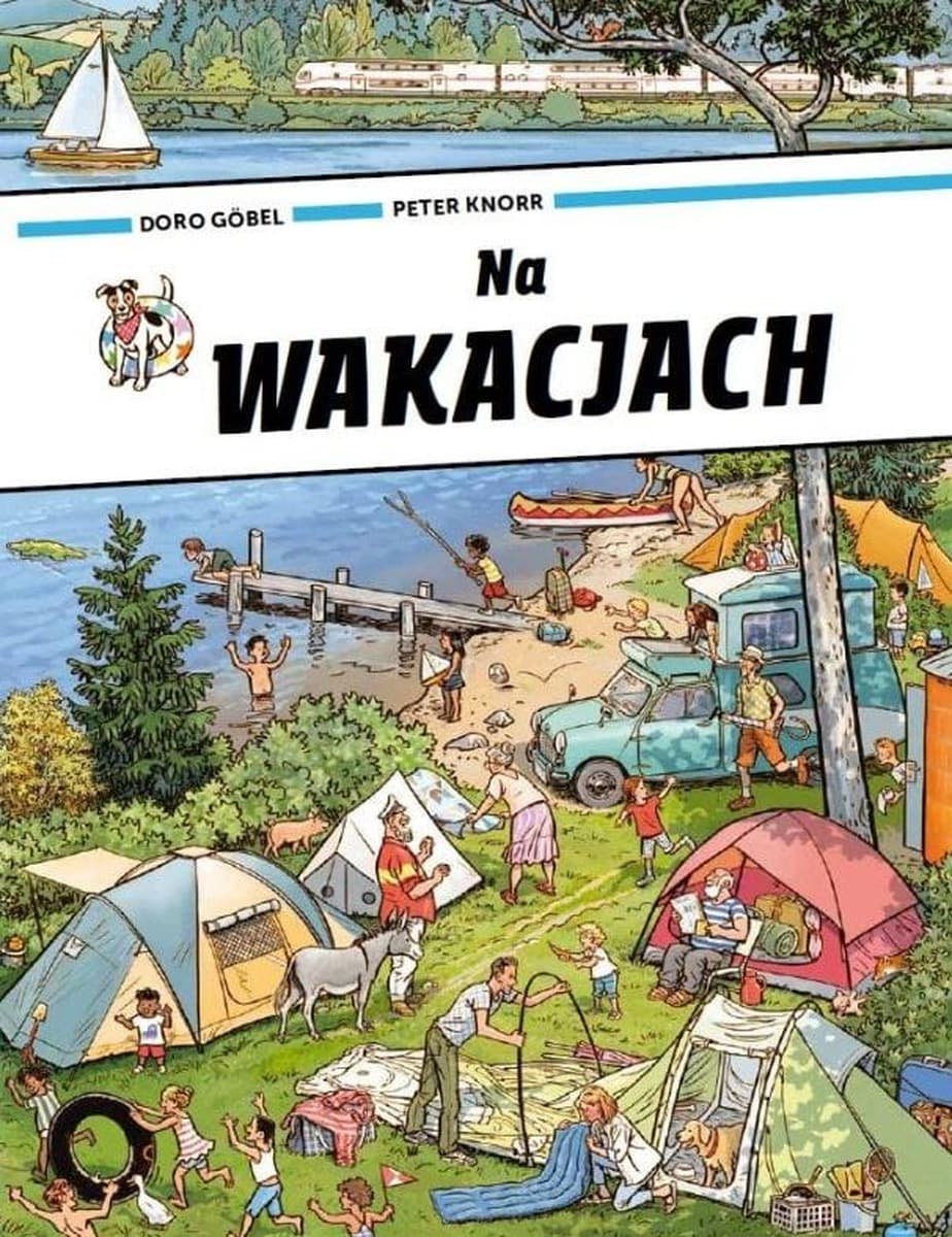 Na wakacjach - książka obrazkowa dla dzieci