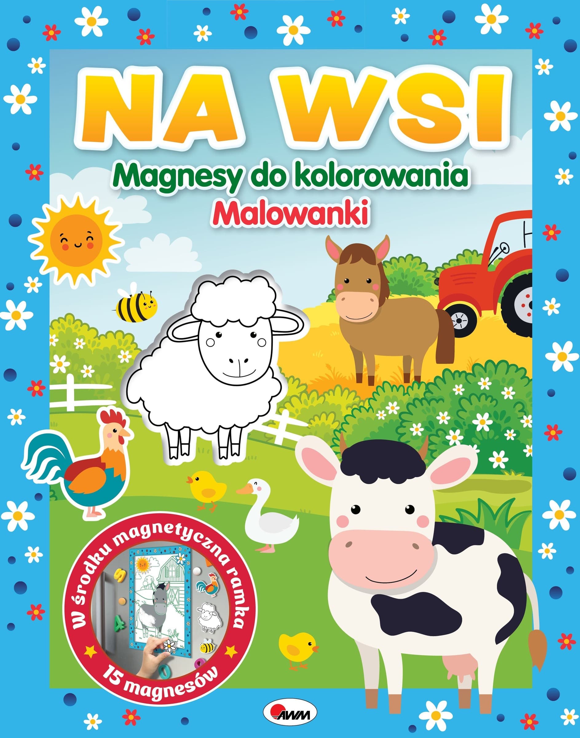 Na Wsi - Magnesy Do Kolorowania
