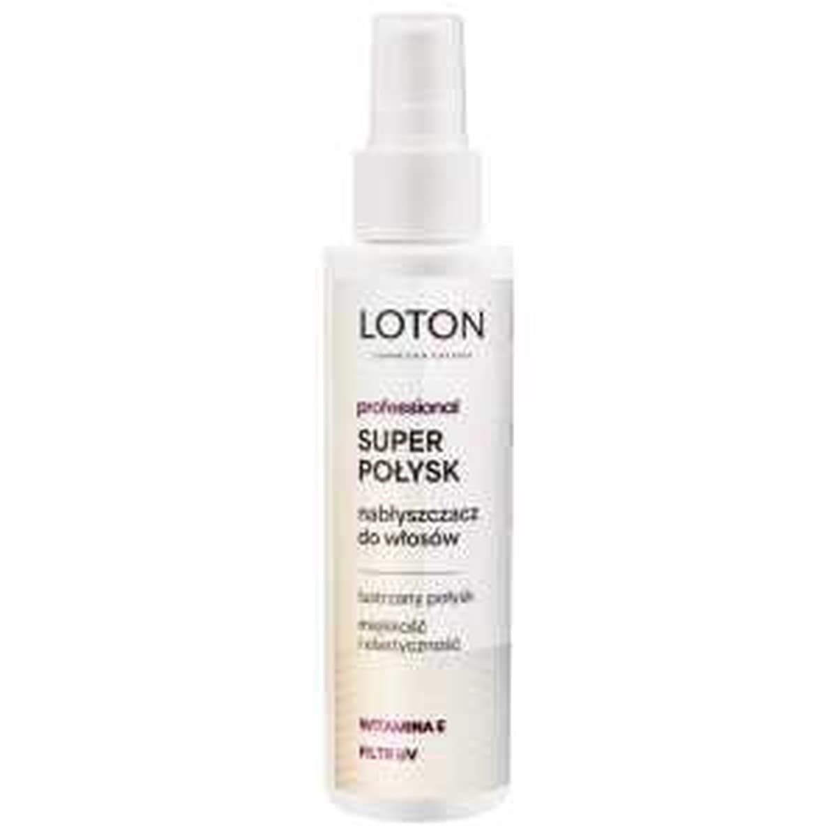 Nabłyszczacz do włosów Loton Super Połysk 125 ml