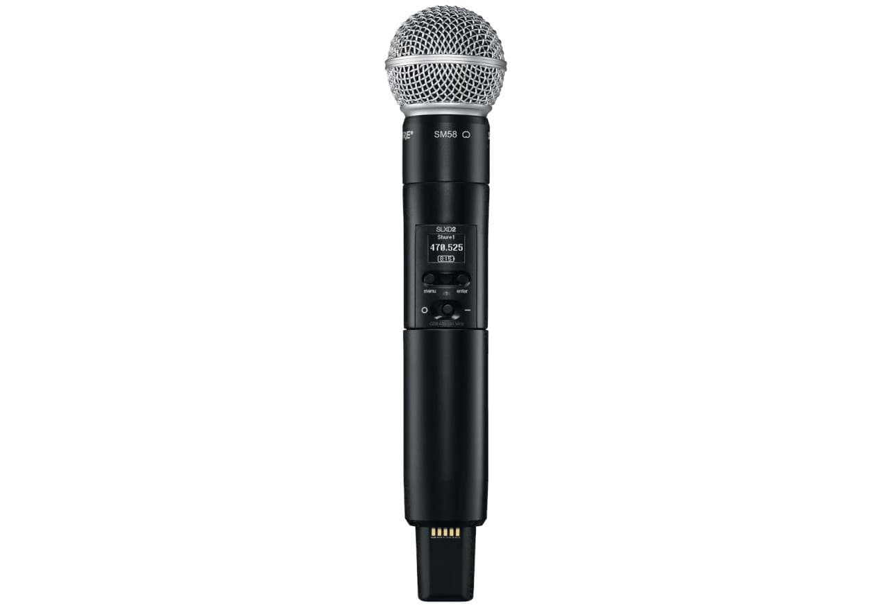 Shure SLXD2 - Nadajnik ręczny z kapsułą SM58