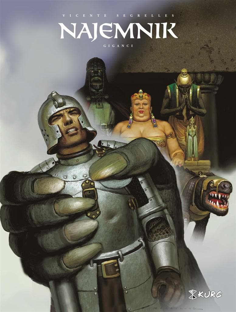Komiks Najemnik Tom 10 - Giganci, Vicente Segrelles