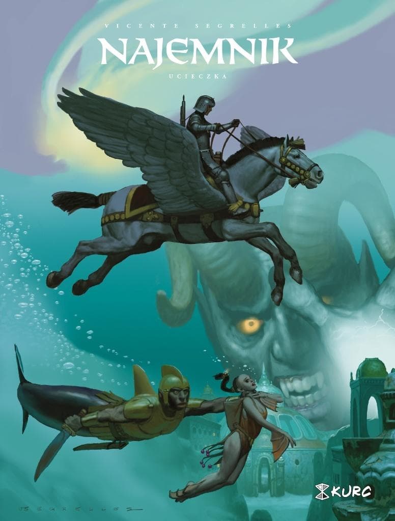 Najemnik T.11 Ucieczka - Vicente Segrelles komiks twarda oprawa
