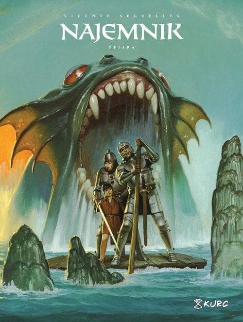 Najemnik T.4 Ofiara - Vicente Segrelles komiks fantasy
