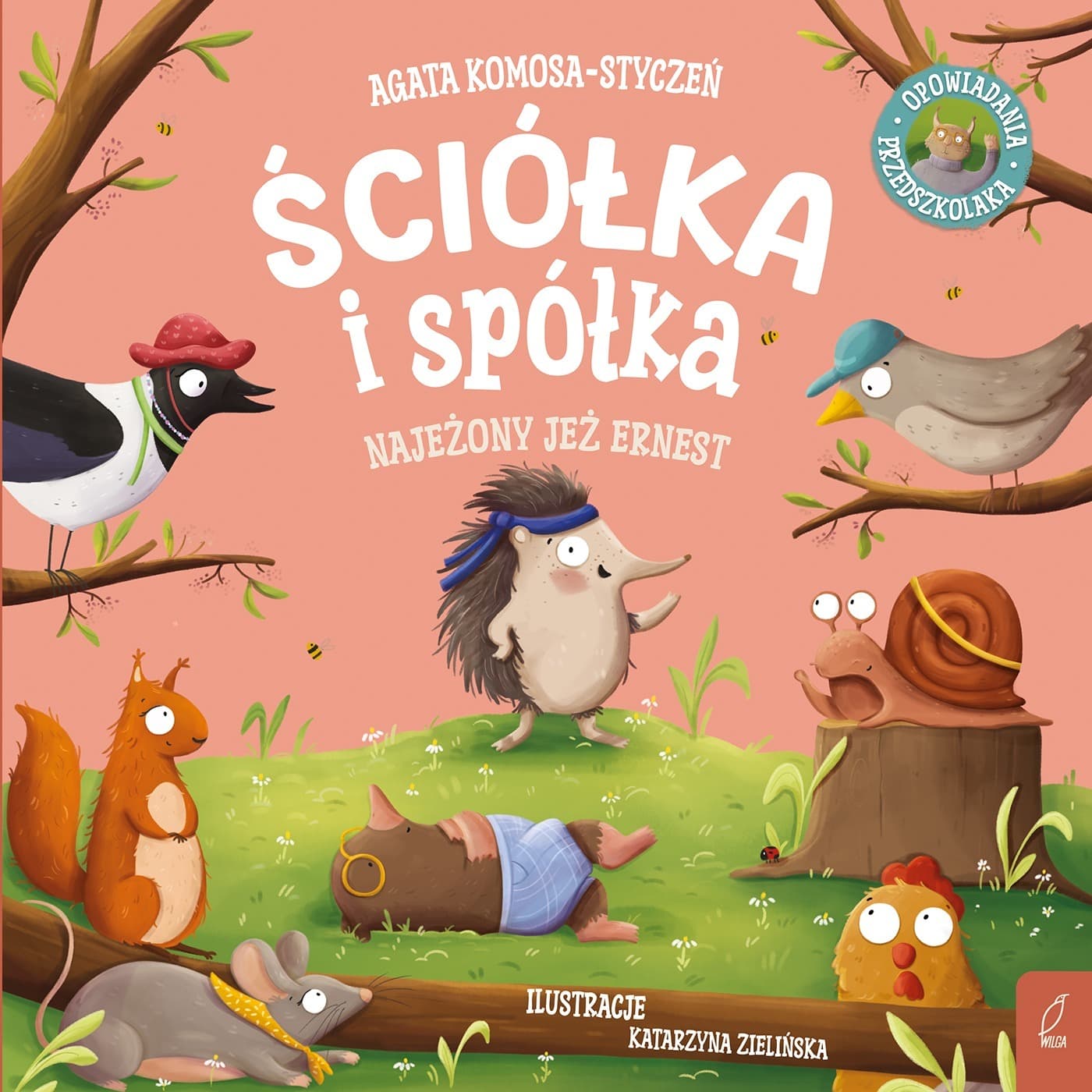 Najeżony jeż Ernest. Ściółka i spółka