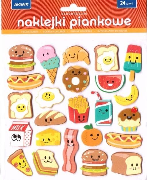 Piankowe naklejki dekoracyjne MIX AVANTI