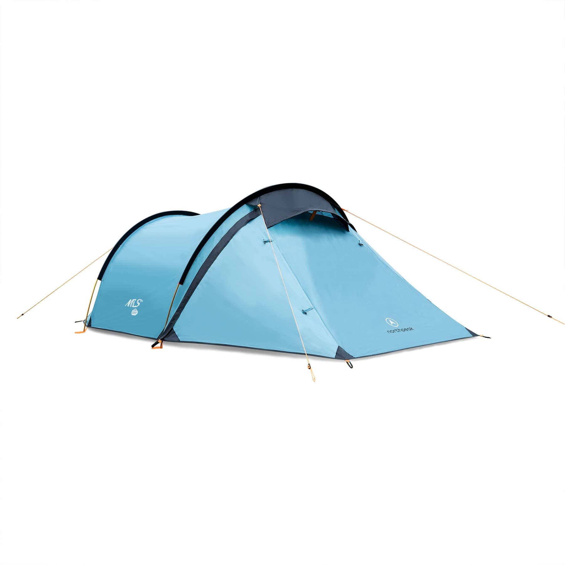 Namiot kempingowy 2-osobowy NILS eXtreme NC6003 niebieski