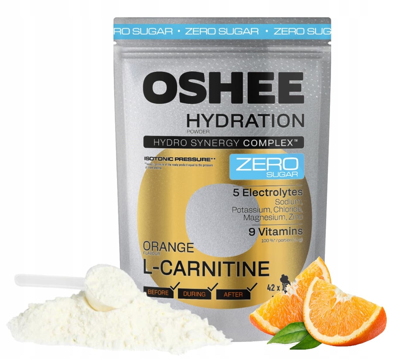OSHEE Hydration Powder Grapefruit Zero Jar 330 g