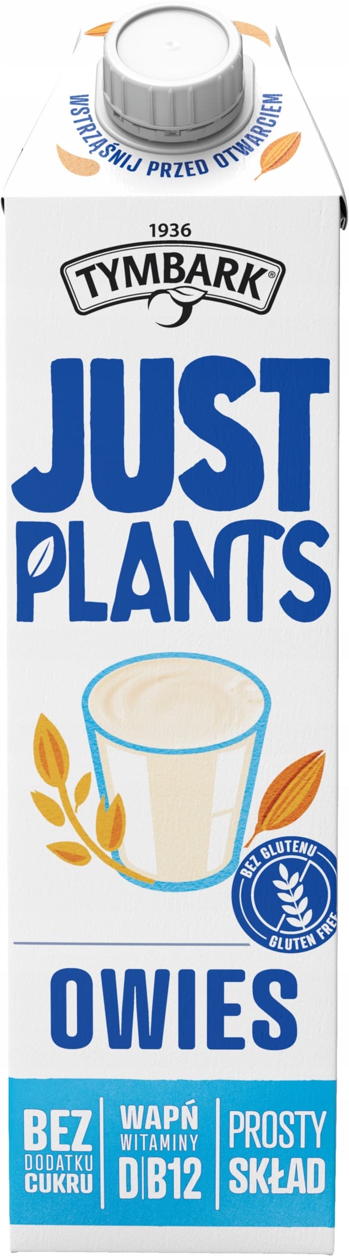 Tymbark Just Plants Owies 1l