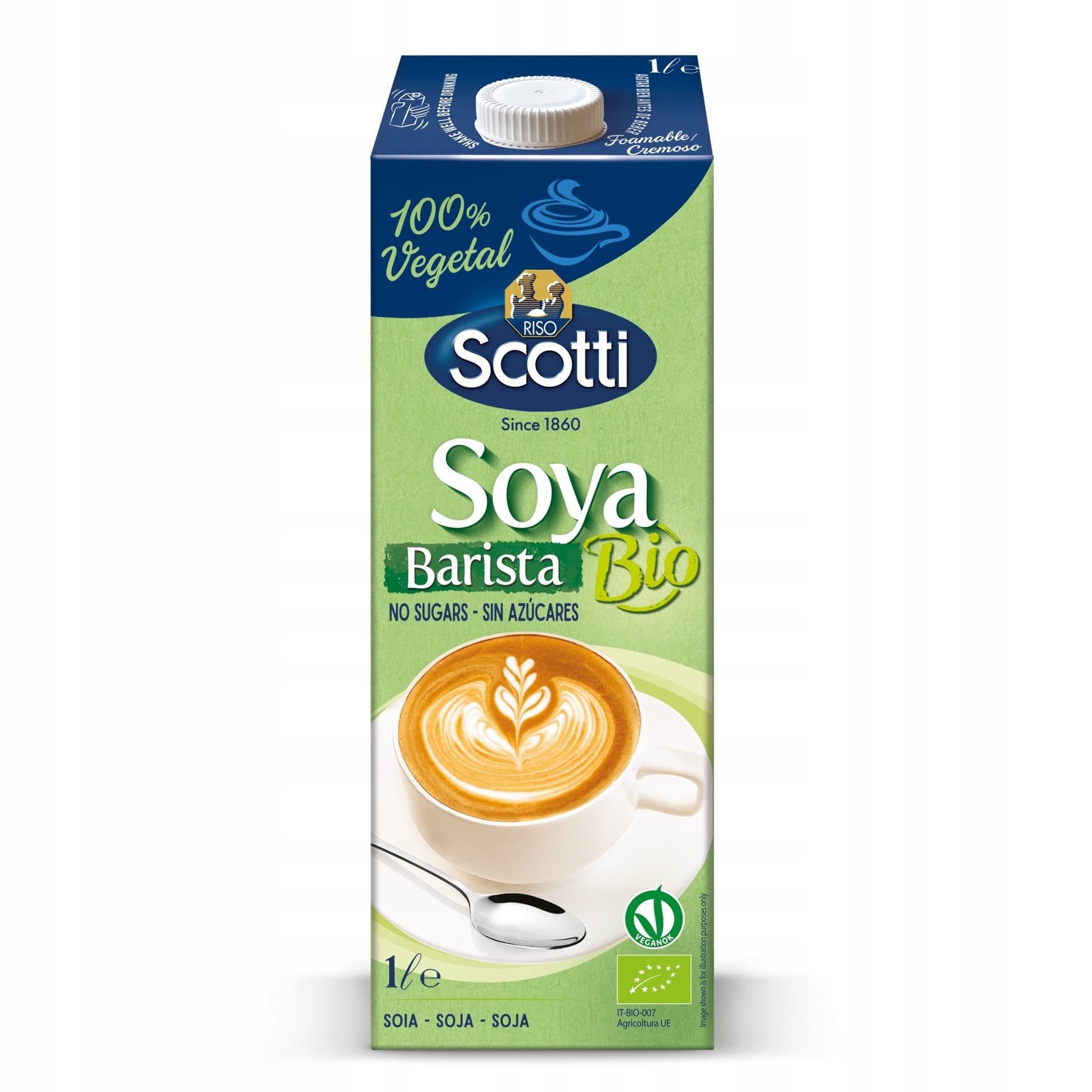 Riso Scotti Soy Barista - Napój sojowy Barista Bio 1 L