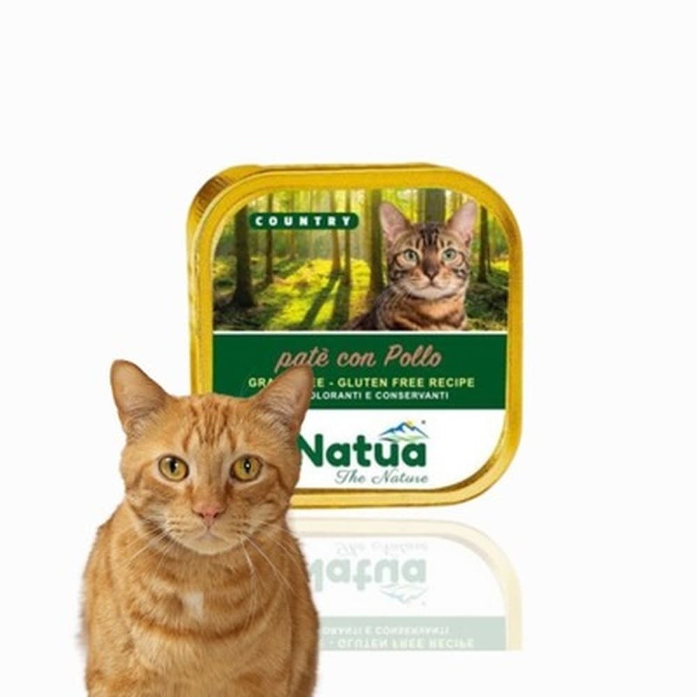 Natua Country Karma karma mokra dla kota Łosoś 100g
