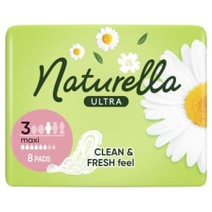 Naturella Ultra Maxi Size 3 Podpaski ze Skrzydełkami 8 sztuk