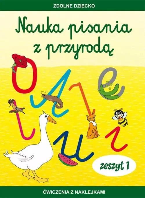 Zeszyt do nauki pisania z przyrodą, Jadwiga Dębowiak, 32 strony