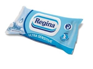 Regina Papier Toaletowy 42 sztuki Ultra Sensitive Nawilżany