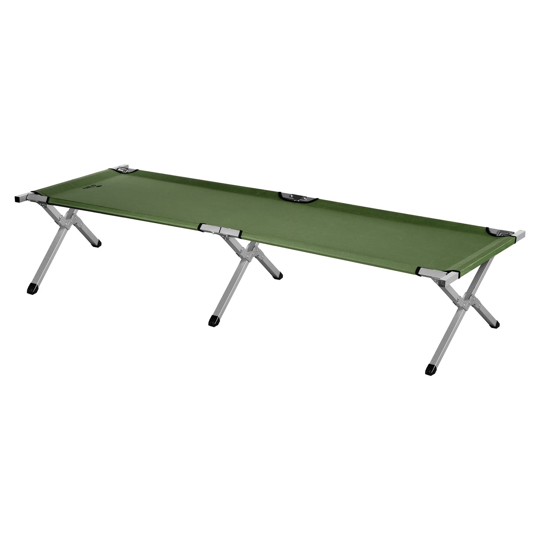 NC2756 ŁÓŻKO POLOWE SKŁADANE ZIELONE 200 CM NILS CAMP
