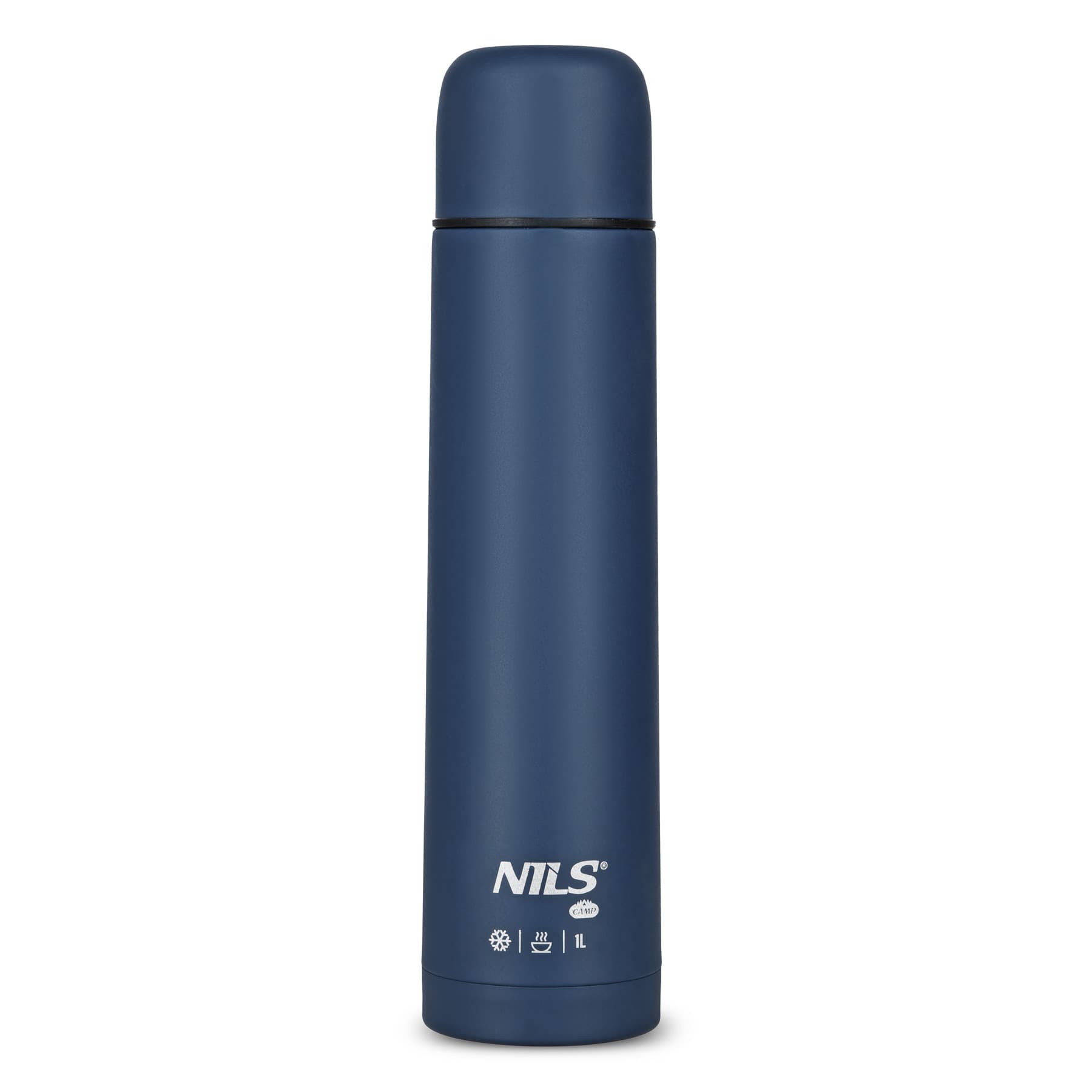 Nils Camp Termos Turystyczny 1000 ml niebieski