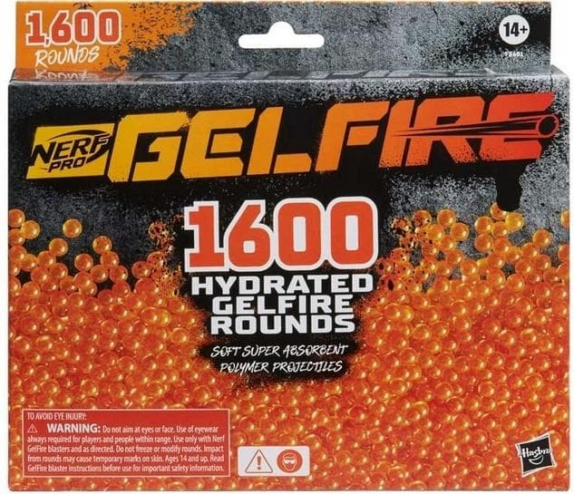 Nerf Gelfire kulki wodne do blasterów 1600 sztuk