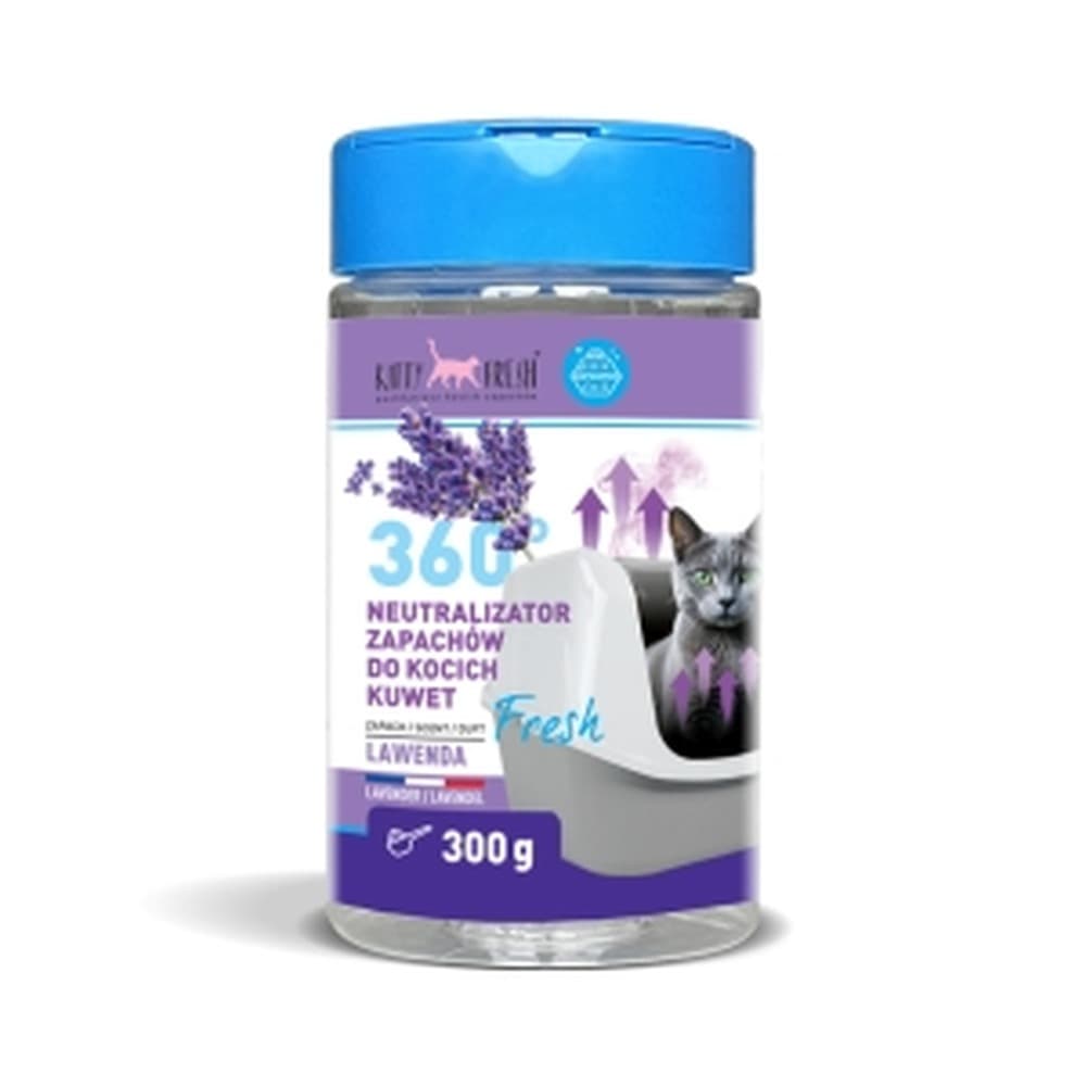 Neutralizator zapachów dla kotów Kitty Friend Lawenda 300 g