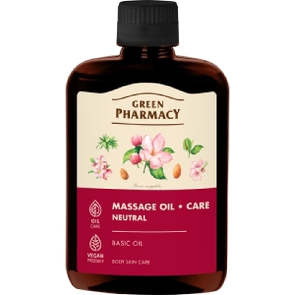 Neutralny olej do masażu Green PH 200 ml