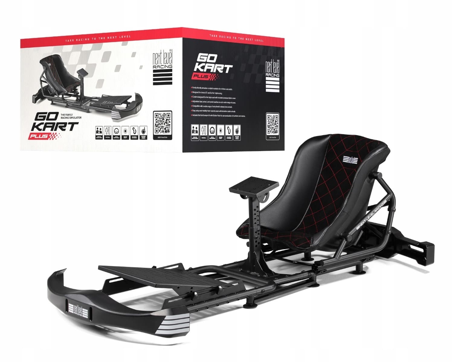 Next Level Racing Go Kart Plus - kokpit