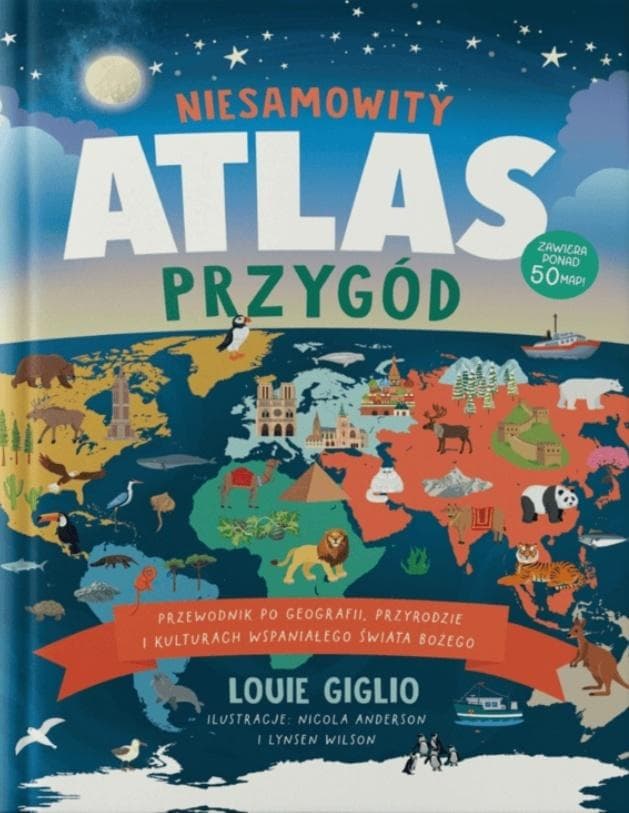 Atlas przygód dla dzieci Louie Giglio 317x254 mm