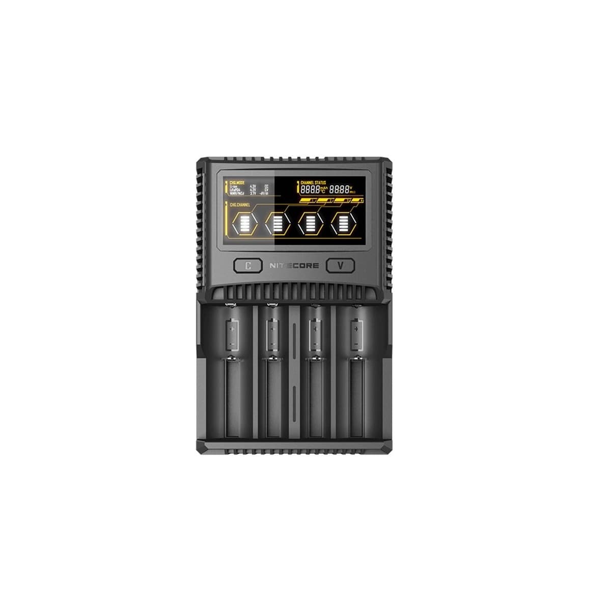 Nitecore SC4 Ładowarka Akumulatorów Domowa AC/DC, 4 Kanały