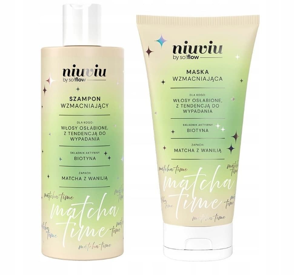 Niuviu Maska do włosów Blask 200 ml