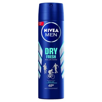 Nivea Dry Fresh Dezodorant w sprayu dla mężczyzn 250 ml