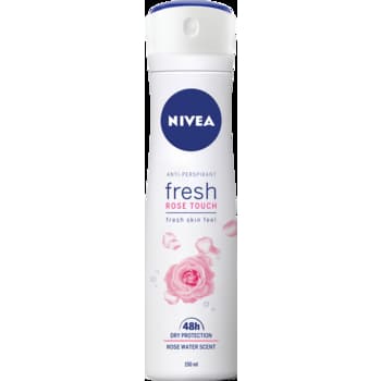 Nivea Fresh Rose Dezodorant w sprayu 0% aluminium 150 ml
