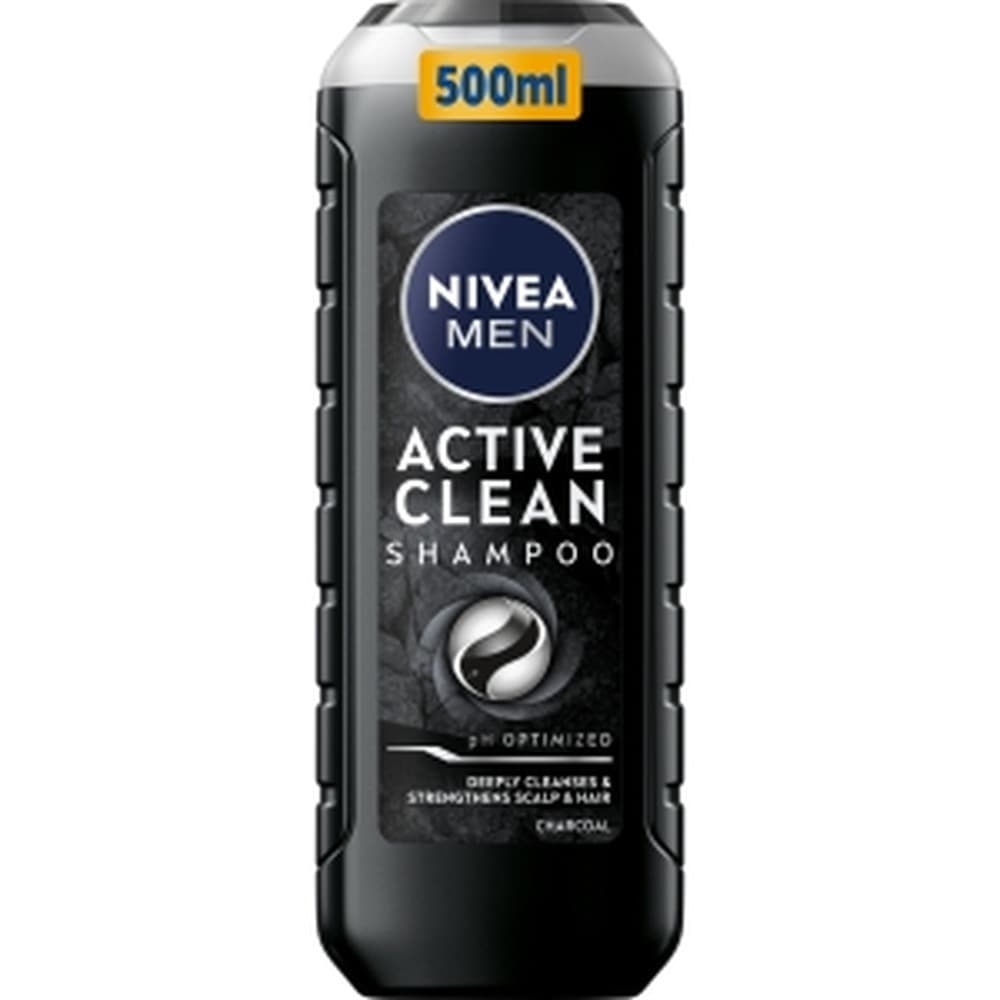 NIVEA Men Active Clean Szampon do Włosów 500ml
