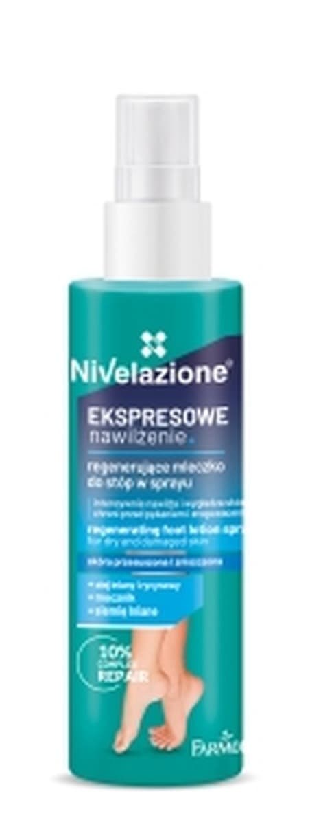 Nivelazione mleczko regenerujące do stóp w sprayu 100 ml