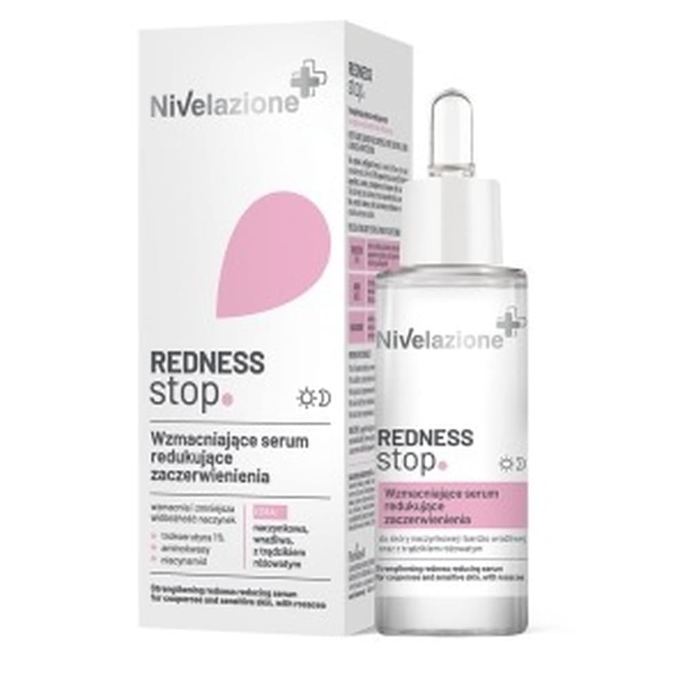 Nivelazione Serum do twarzy Redness Stop wzmacniające redukujące zaczerwienienia 30 ml