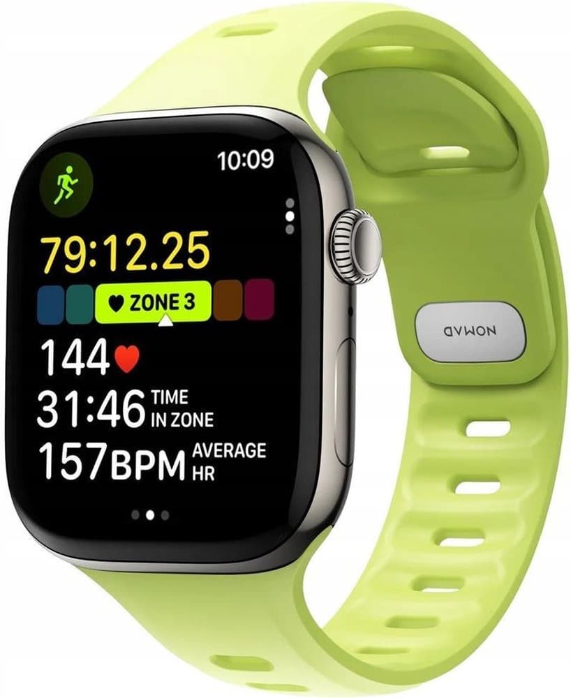 Nomad Tempo Band Jasnozielony Guma Smartwatch