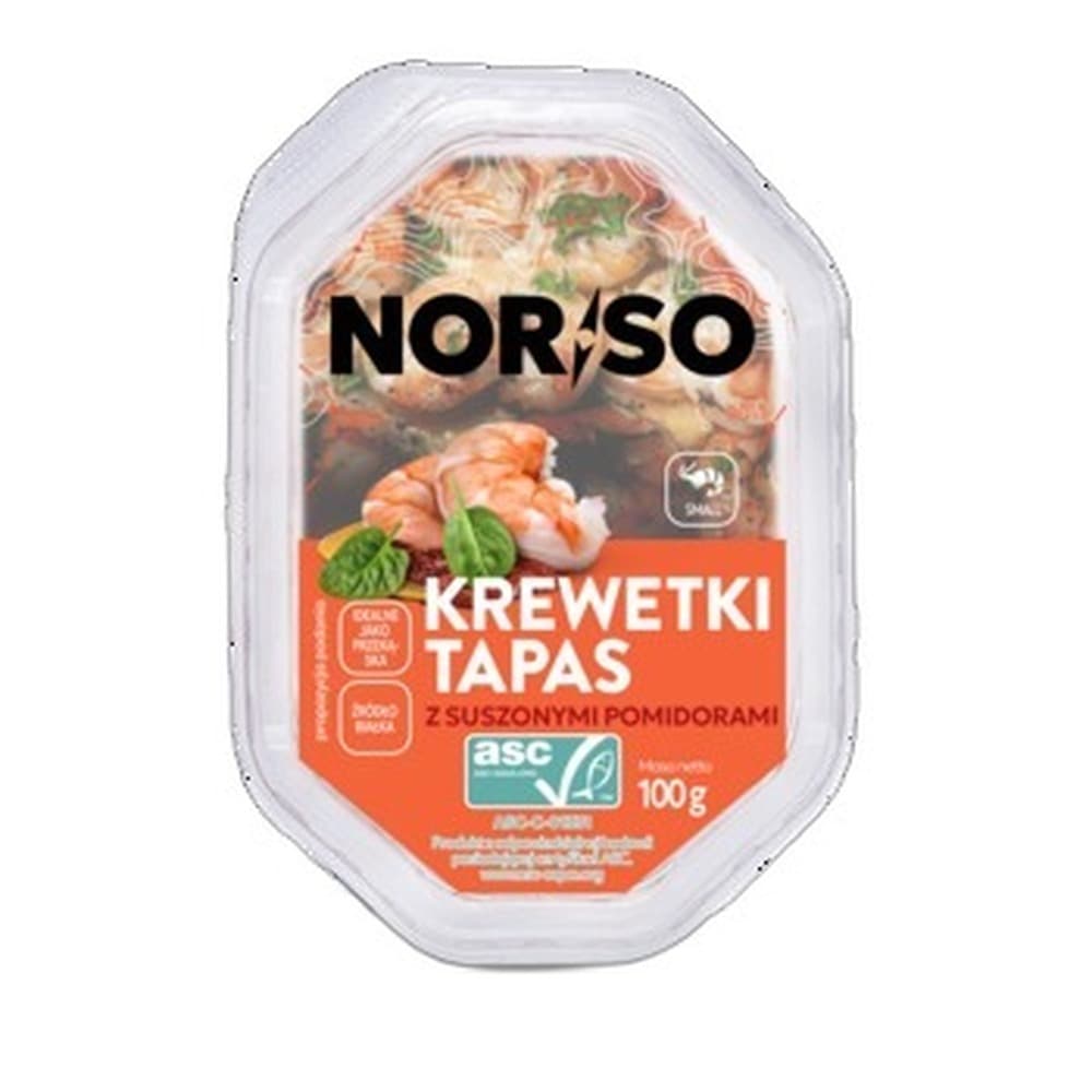 Norso Krewetki Tapas z suszonymi pomidorami 100g