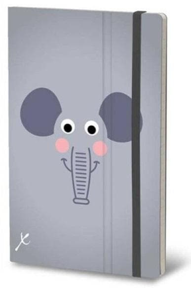Notatnik Stifflex Animals Smile Elephant 210x130 mm 192 strony