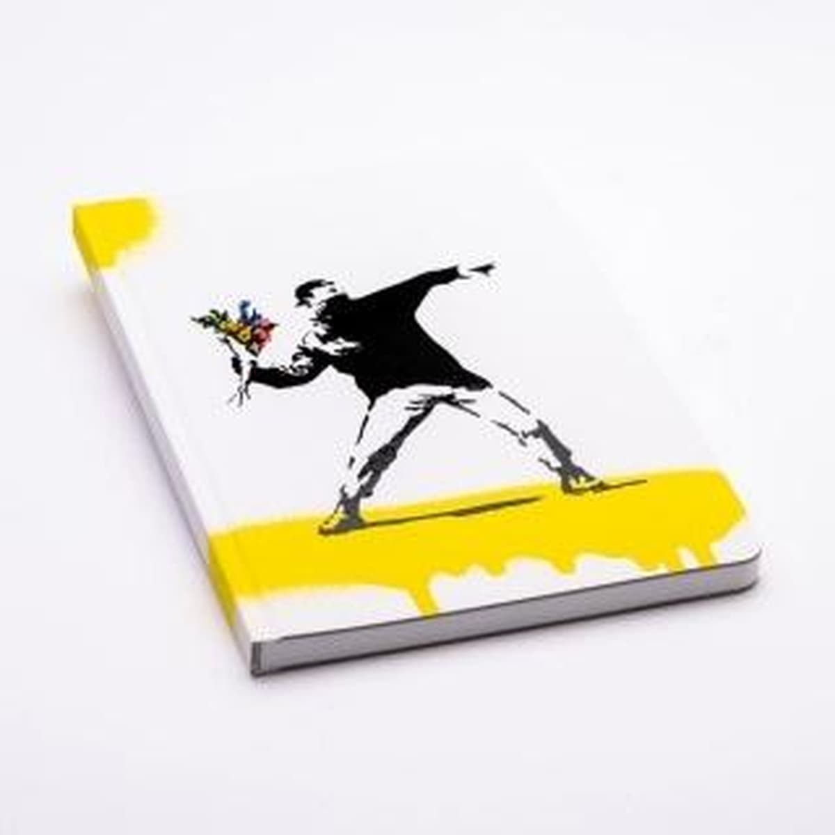 Notatnik A5 128 kartek Banksy The Flower Thrower