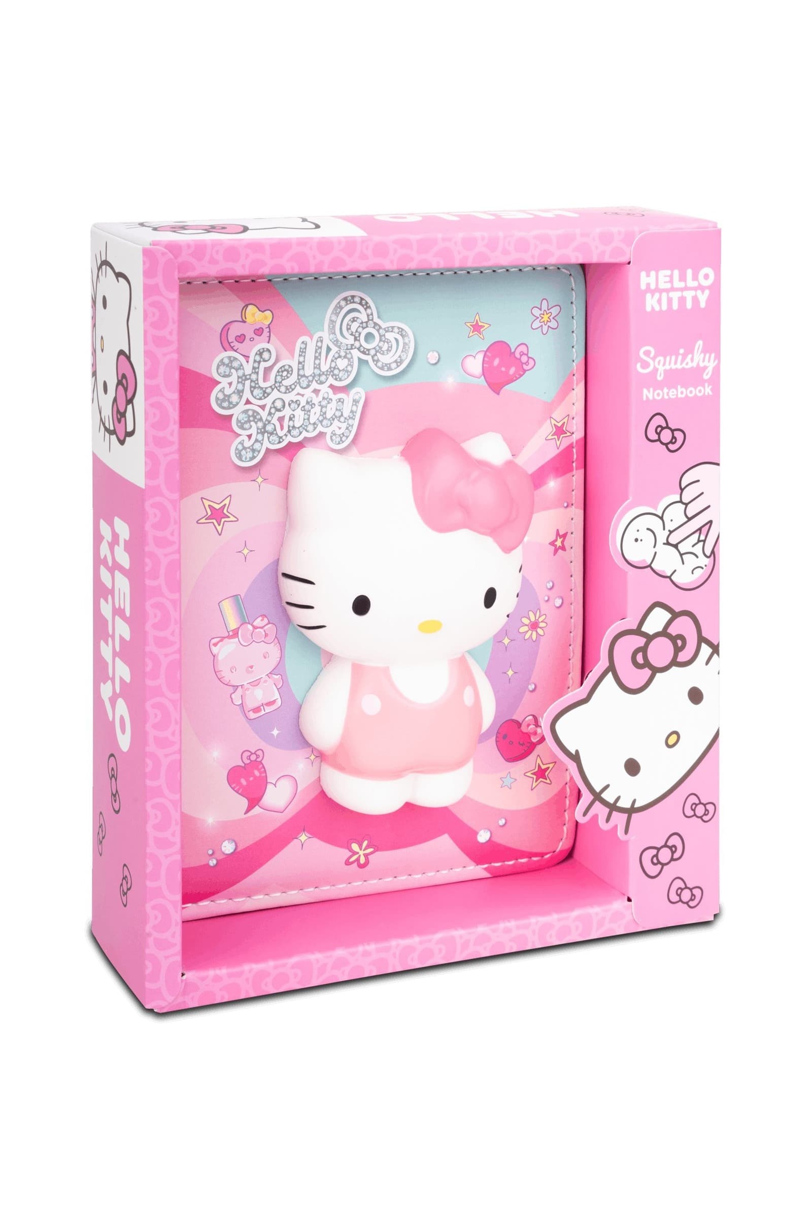 Notes B6 100k. Hello Kitty Pink Squishy 3D wzór
