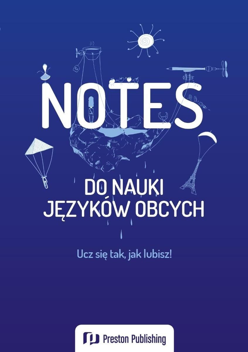 Notes do nauki języków obcych 236x170 mm 128 stron