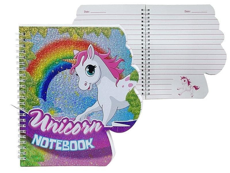 Notatnik jednorożec 211x187 mm spirala broszurowa