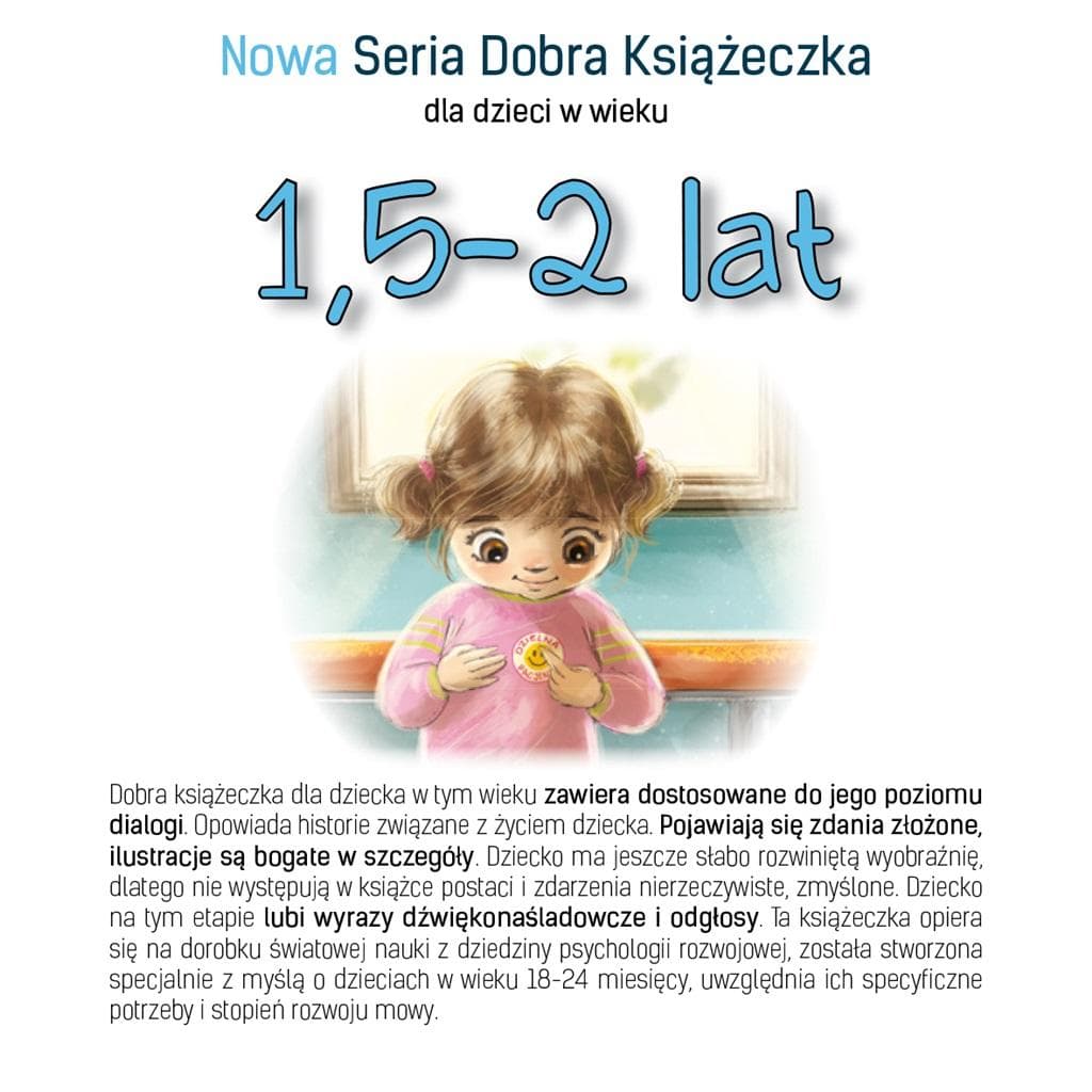 Dobra Książeczka dla Dzieci 1,5-2 lat Agnieszki Starok