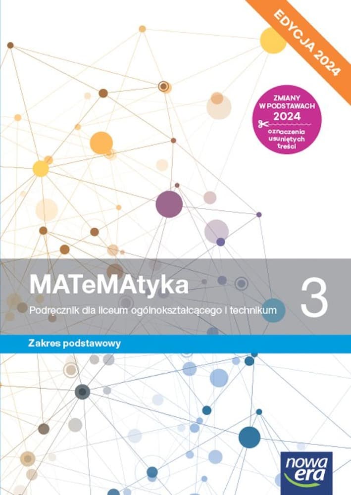 Matematyka LO klasa 4 zakres podstawowy Nowa Era edycja 2024
