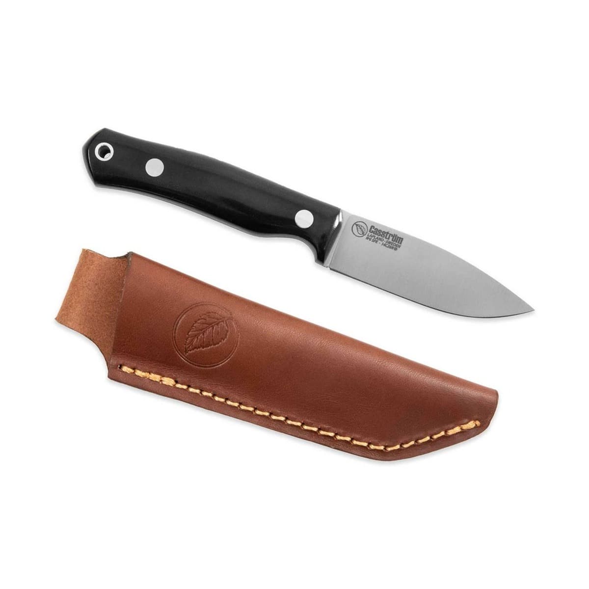 Nóż myśliwski No.8 SFK Black Micarta 14C28N