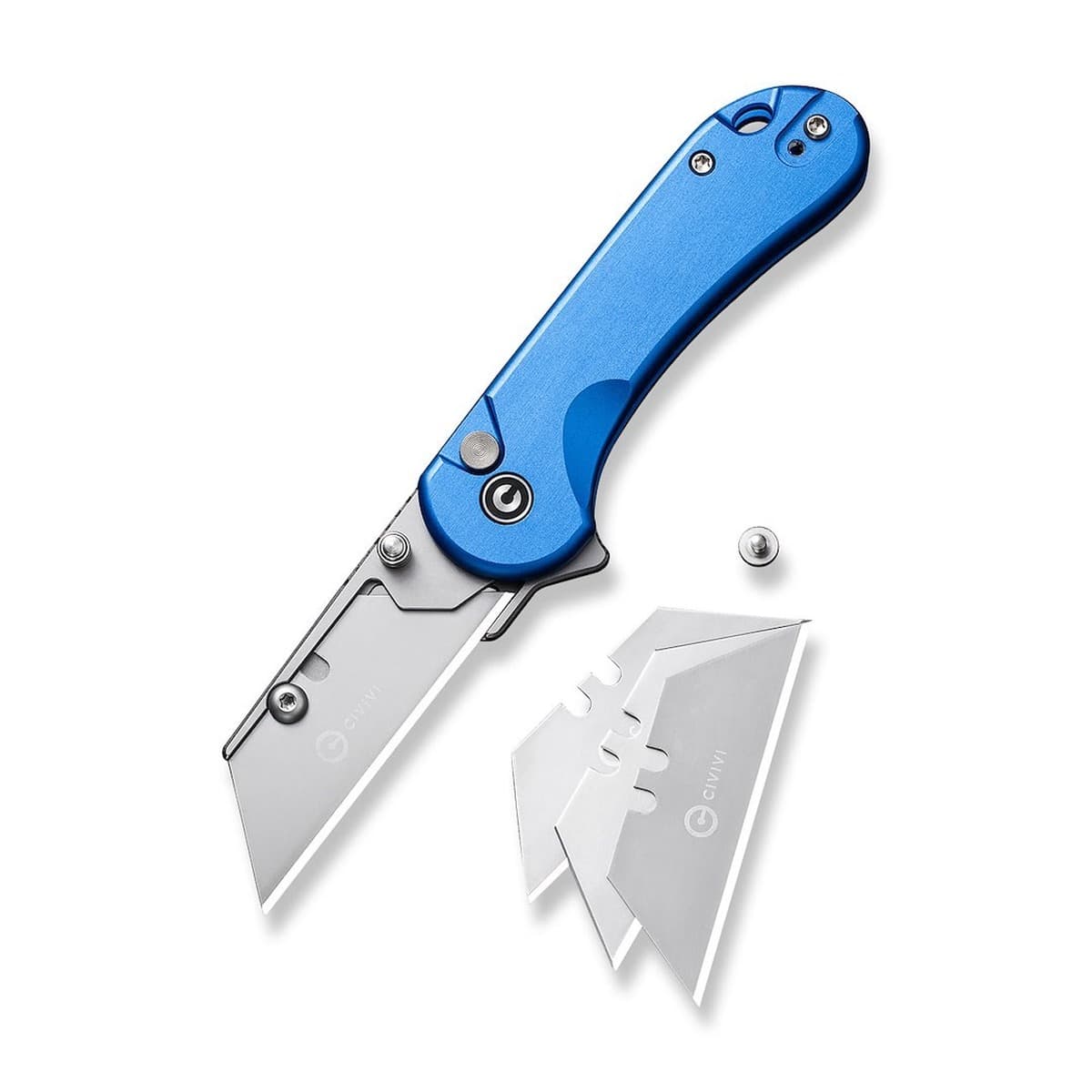 Nóż składany CIVIVI Elementum Utility Aluminium Blue