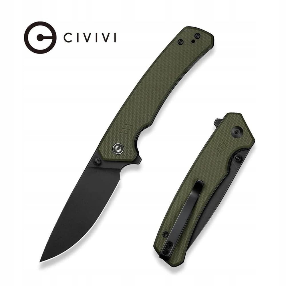 Nóż składany CIVIVI Merit 14C28N OD Green G10