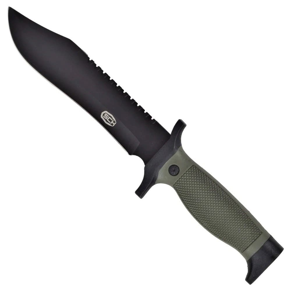 Nóż taktyczny SCK 828-4 Olive Drab