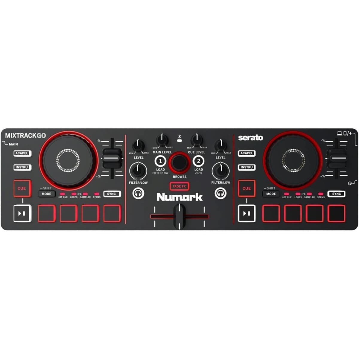 Numark Mixtrack Go Kontroler DJ 2 talerze 600 g
